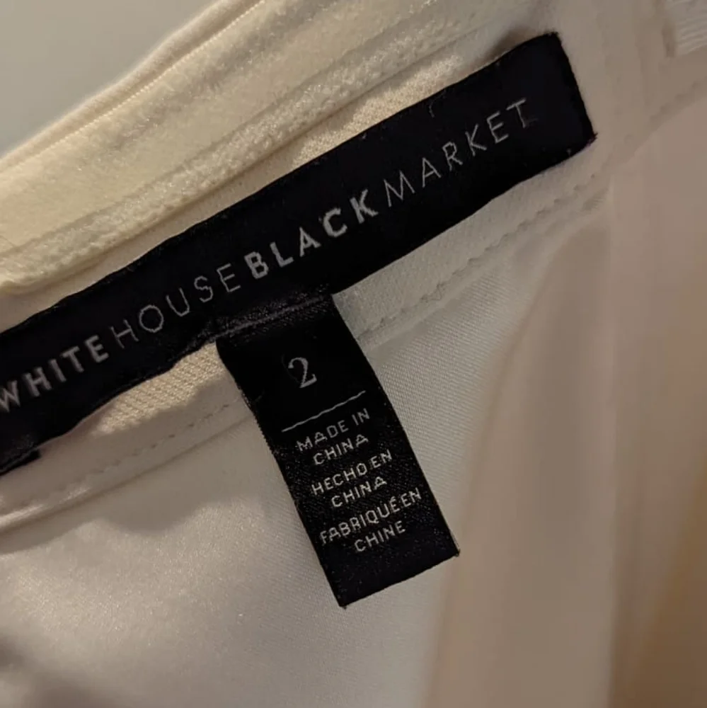 White House Black Market Strapless Pantsuit - Picture 3 of 7